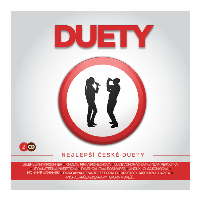 Kompilace - Duety-Nejlepší české duety, 2CD, 2018