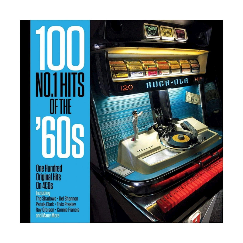 Kompilace - 100 no.1 hits of the 60s, 4CD, 2018