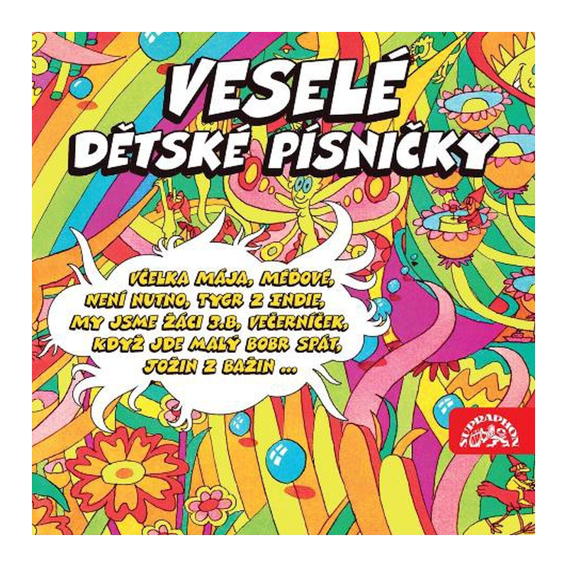 Kompilace - Veselé dětské písničky, 2CD, 2017