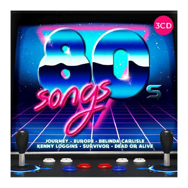 Kompilace - 80s songs, 3CD, 2017