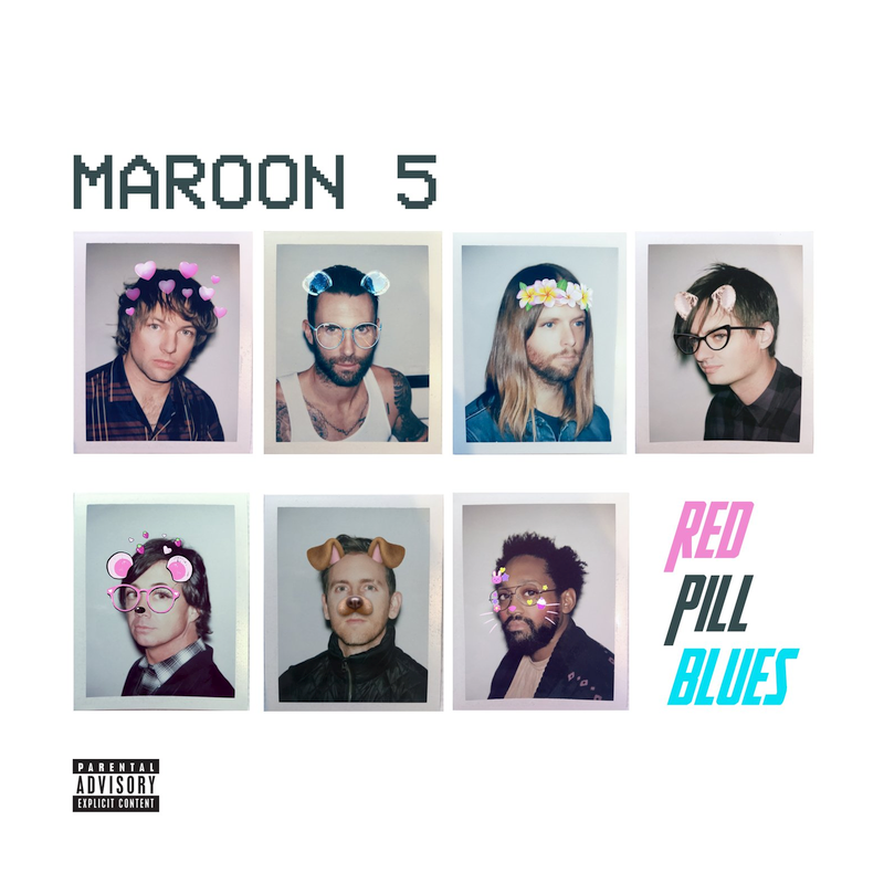 Maroon 5 - Red pill blues, 1CD, 2017