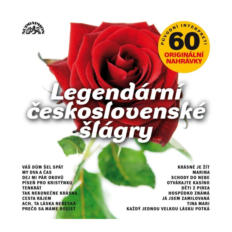 Kompilace - Legendární československé šlágry, 3CD, 2016