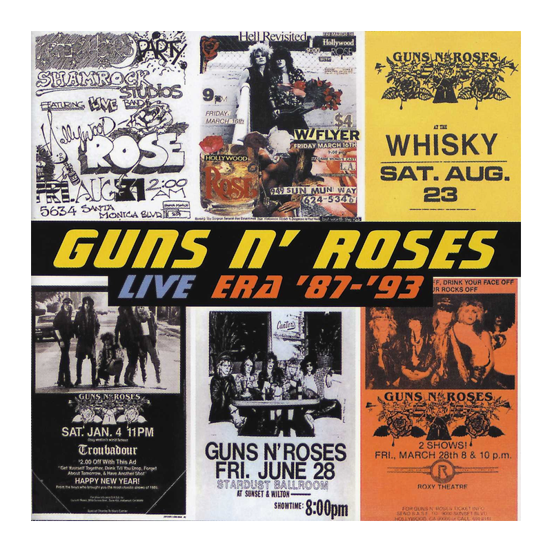 Guns N' Roses - Live era '87-'93, 2CD, 1999