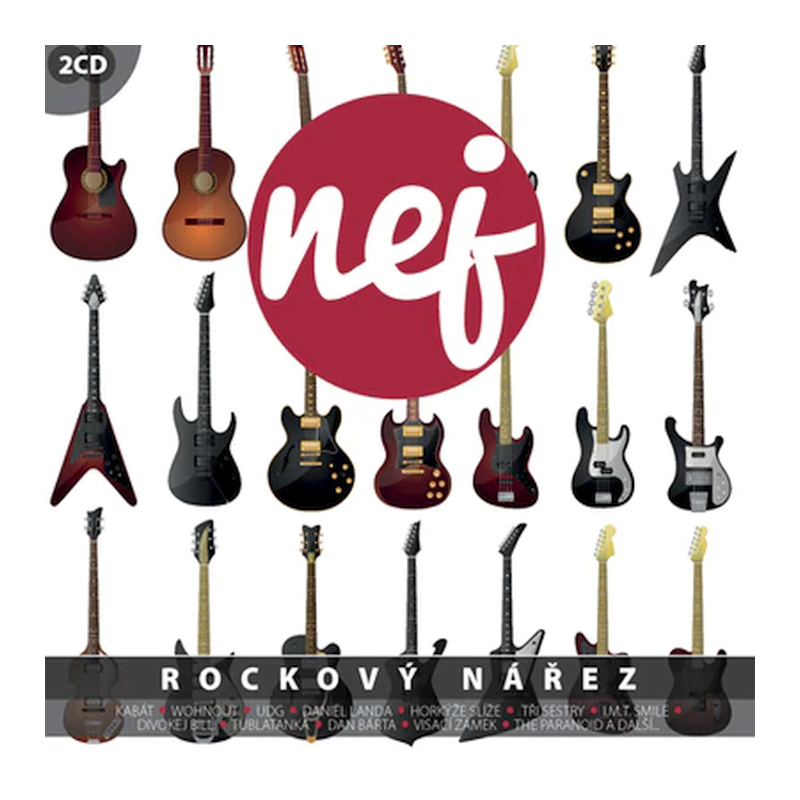 Kompilace - Nej-Rockový nářez, 2CD, 2015