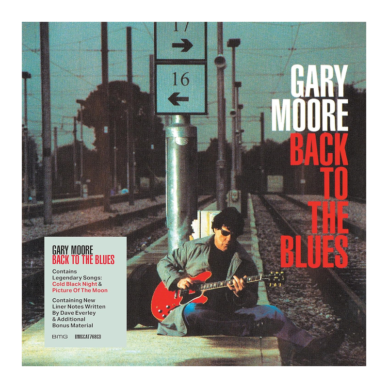 Gary Moore - Back to the blues, 1CD (RE), 2023