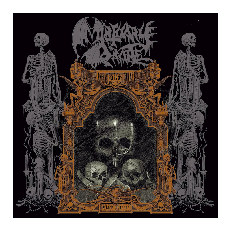 Mortuary Drape - Black mirror, 1CD, 2023
