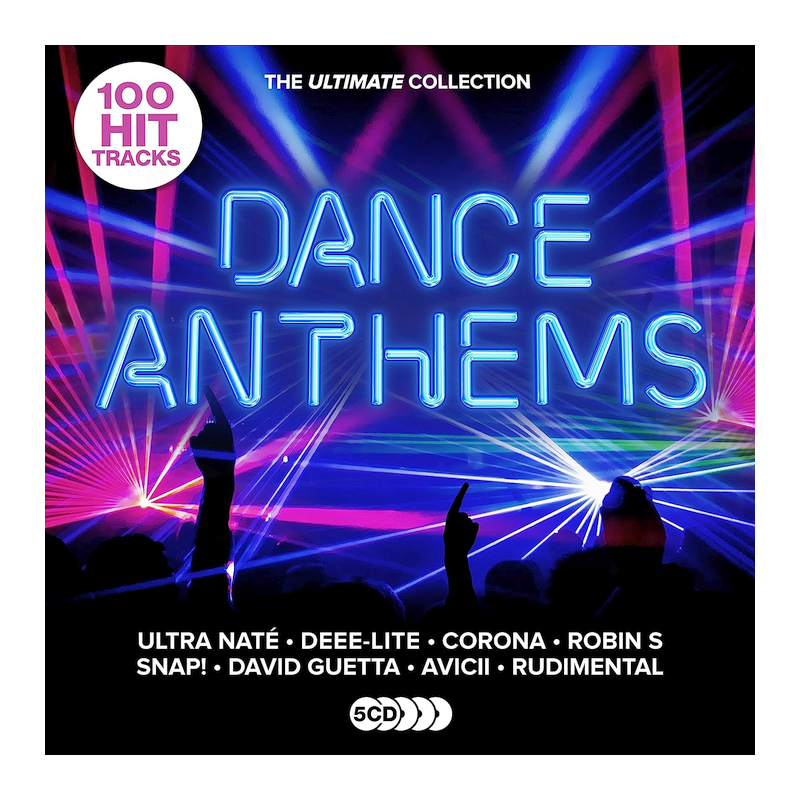 Kompilace - The ultimate collection dance anthems, 5CD, 2020