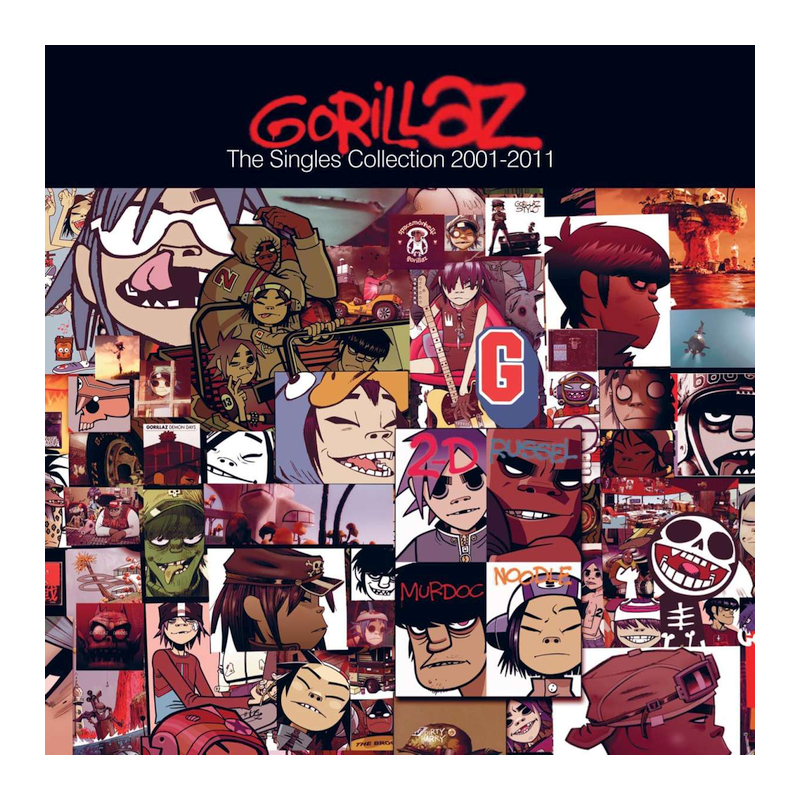 Gorillaz - The singles collection 2001-2011, 1CD, 2011
