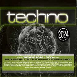 Kompilace - Techno 2024, 3CD, 2023