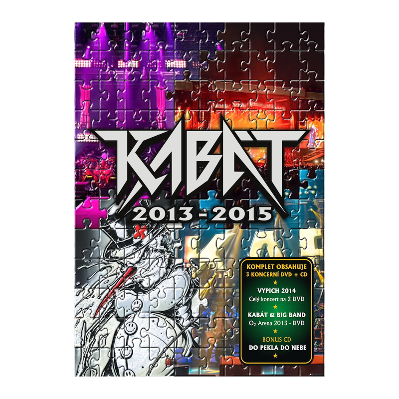 Kabát - 2013-2015, 3DVD+1CD, 2016