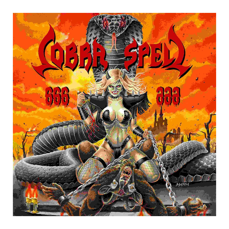 Cobra Spell - 666, 1CD, 2023