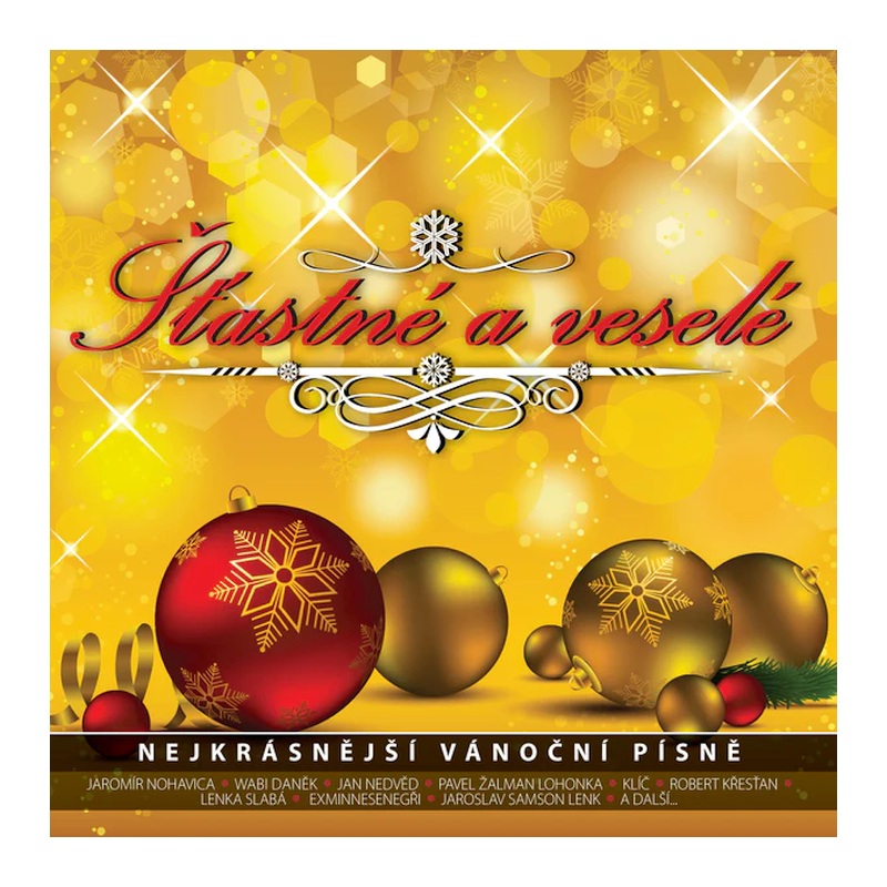 Kompilace - Šťastné a veselé-Nejkrásnější vánoční písně, 1CD, 2013