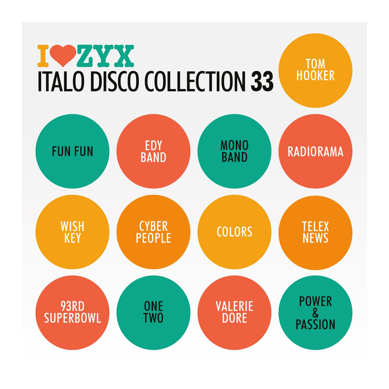 Kompilace - ZYX italo disco collection 33, 3CD, 2023