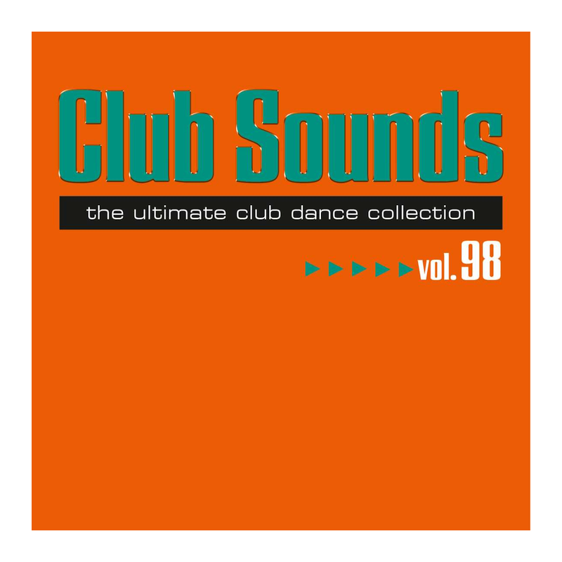 Kompilace - Club sounds-The ultimate club dance collection vol. 98, 3CD, 2022