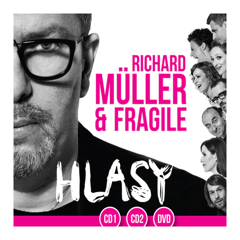 Richard Müller & Fragile - Hlasy 2, 2CD+1DVD, 2014