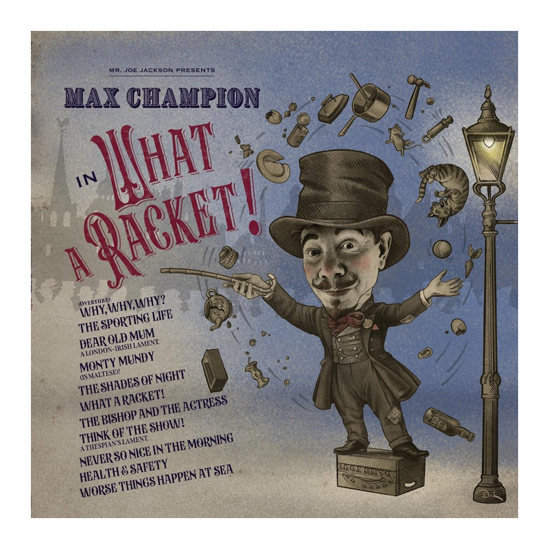 Joe Jackson - Max champion in what a racket!, 1CD, 2023