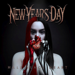 New Years Day - Half black heart, 1CD, 2024