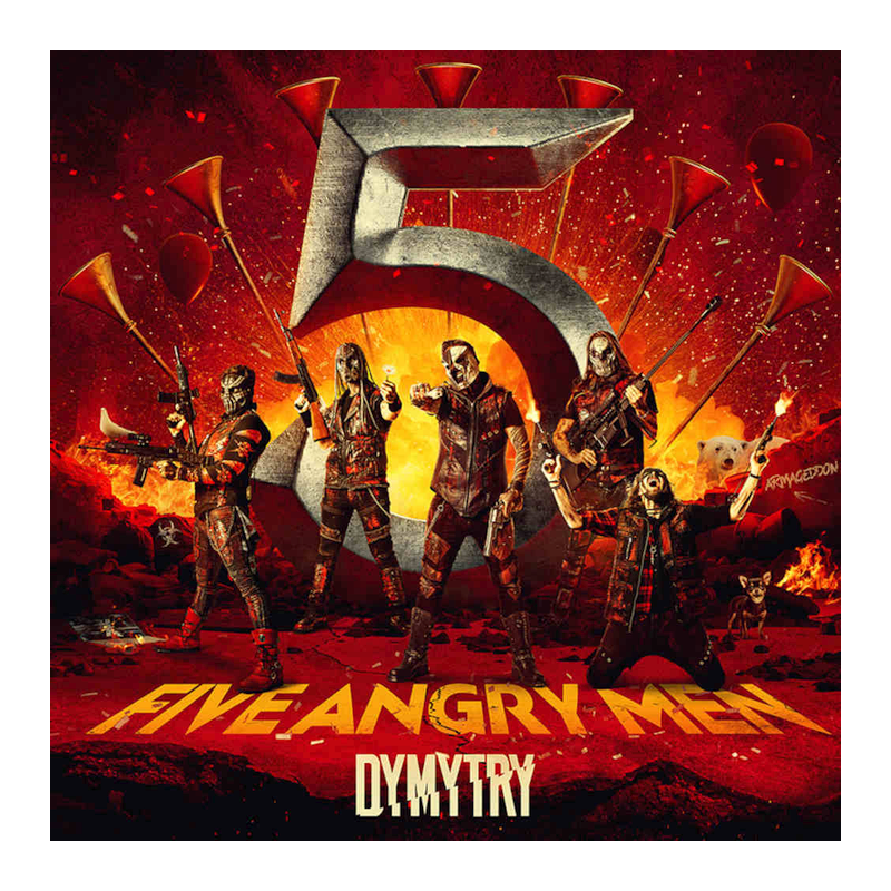 Dymytry - Five angry men, 1CD, 2023