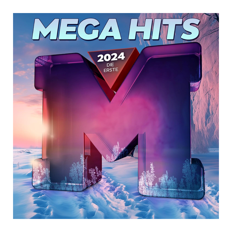 Kompilace - Mega hits 2024-Die Erste, 2CD, 2024