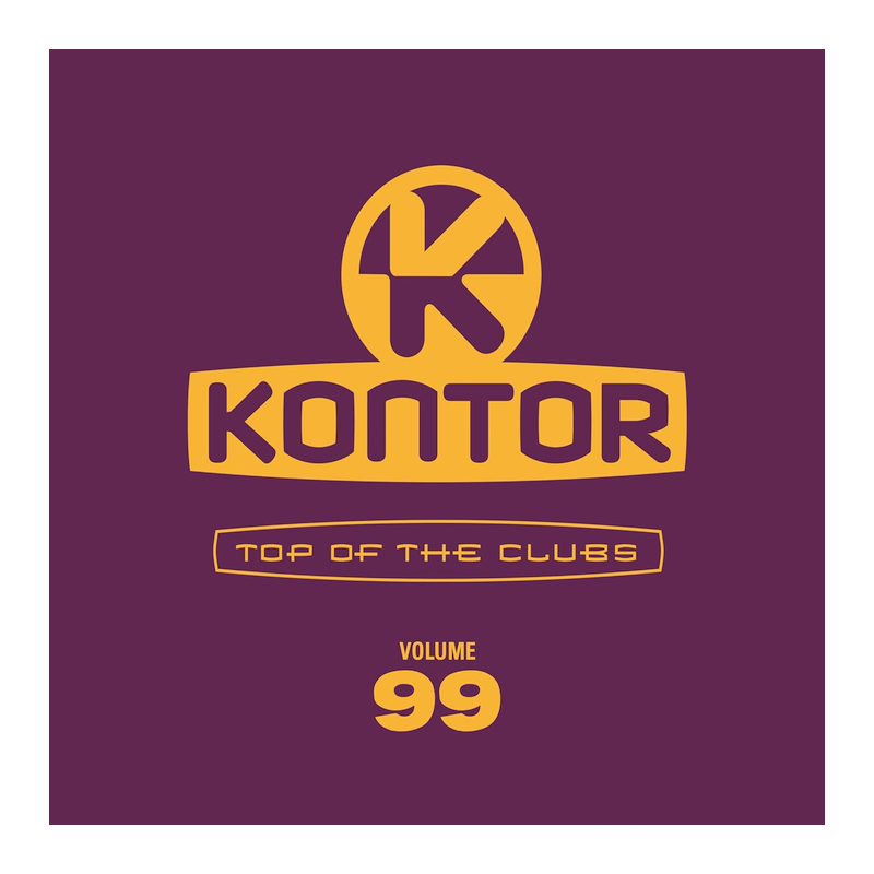 Kompilace - Kontor-Top of the clubs-Volume 99, 4CD, 2024