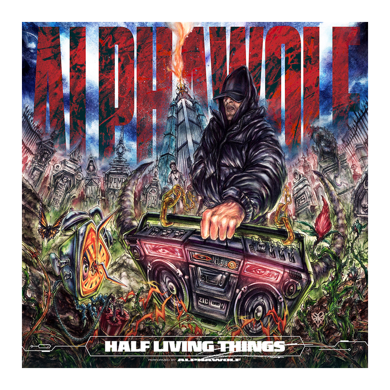 Alphawolf - Half living things, 1CD, 2024