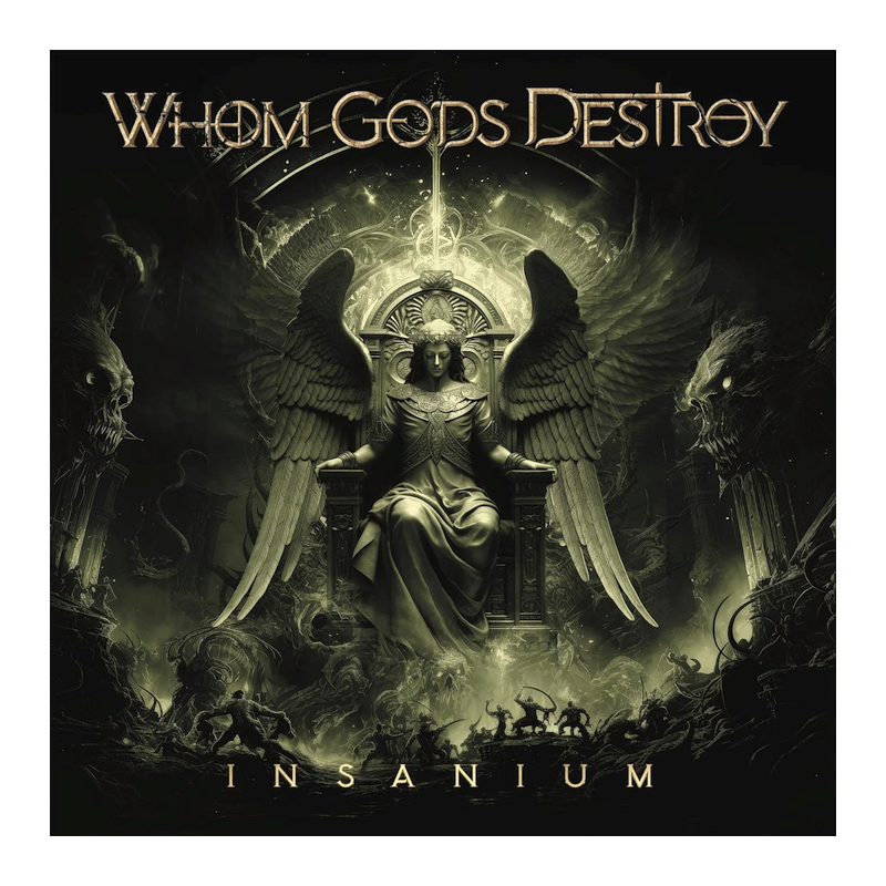 Whom Gods Destroy - Insanium, 1CD, 2024