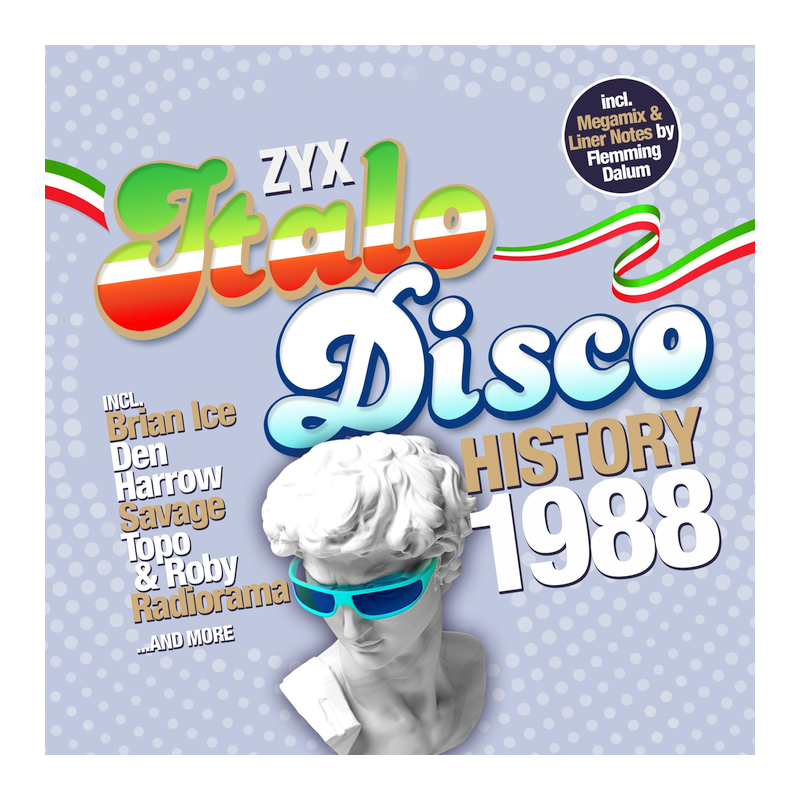 Kompilace - ZYX Italo disco history-1988, 2CD, 2024