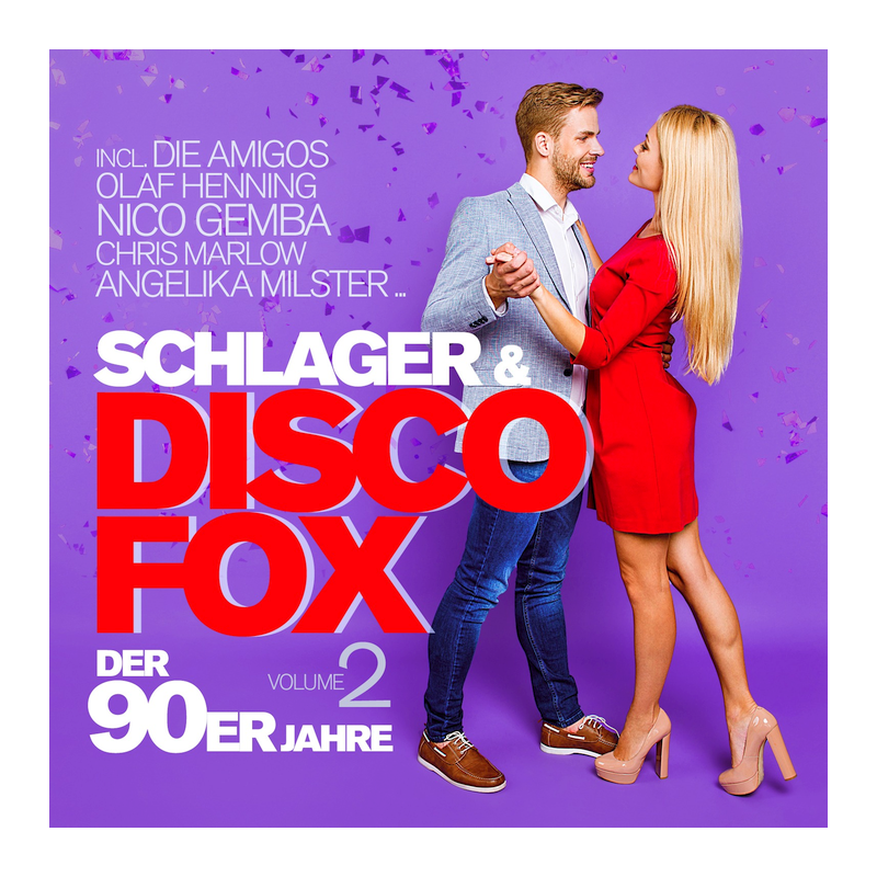 Kompilace - Schlager & Discofox der 90er Jahre-Volume 2, 1CD, 2024