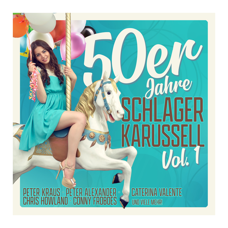 Kompilace - 50er Jahre Schlager Karussell-Vol. 1, 1CD, 2024
