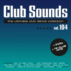 Kompilace - Club sounds-The ultimate club dance collection vol. 104, 3CD, 2024