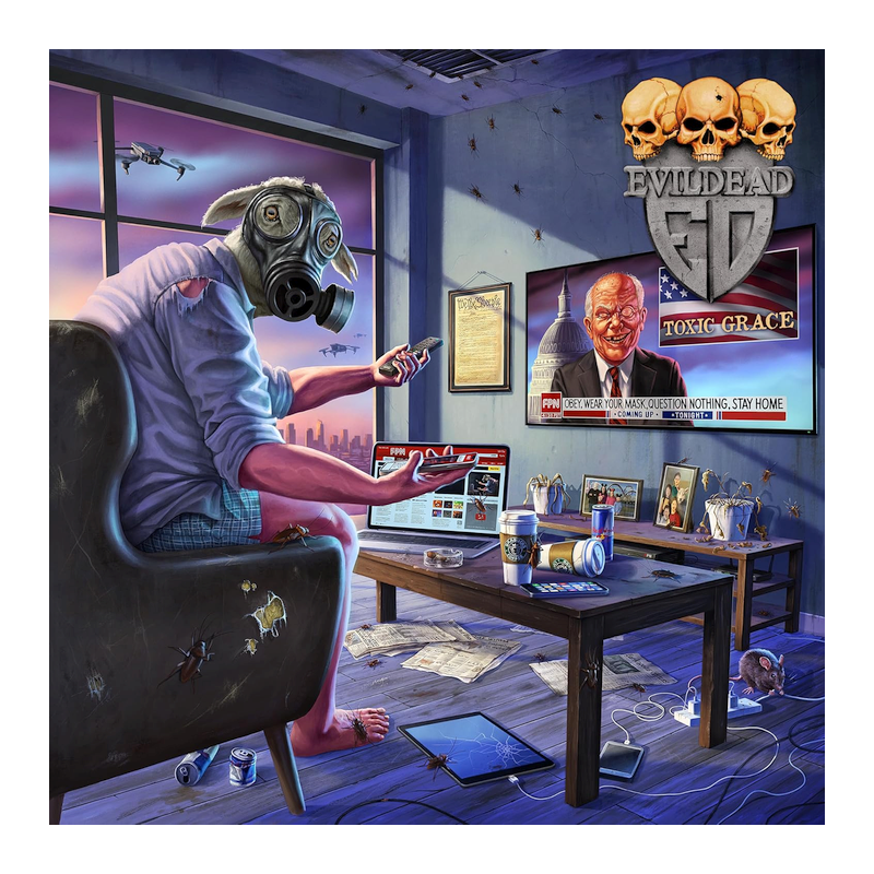 EvilDead - Toxic grace, 1CD, 2024