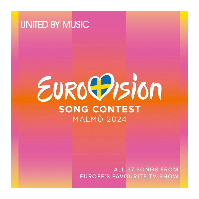 Kompilace - Eurovision Song Contest Malmö 2024, 2CD, 2024