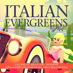 Kompilace - Italian evergreens-Vol. 1, 1CD, 2024