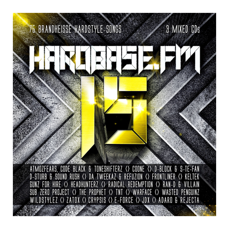 Kompilace - HardBase.FM-Vol. 15, 3CD, 2024