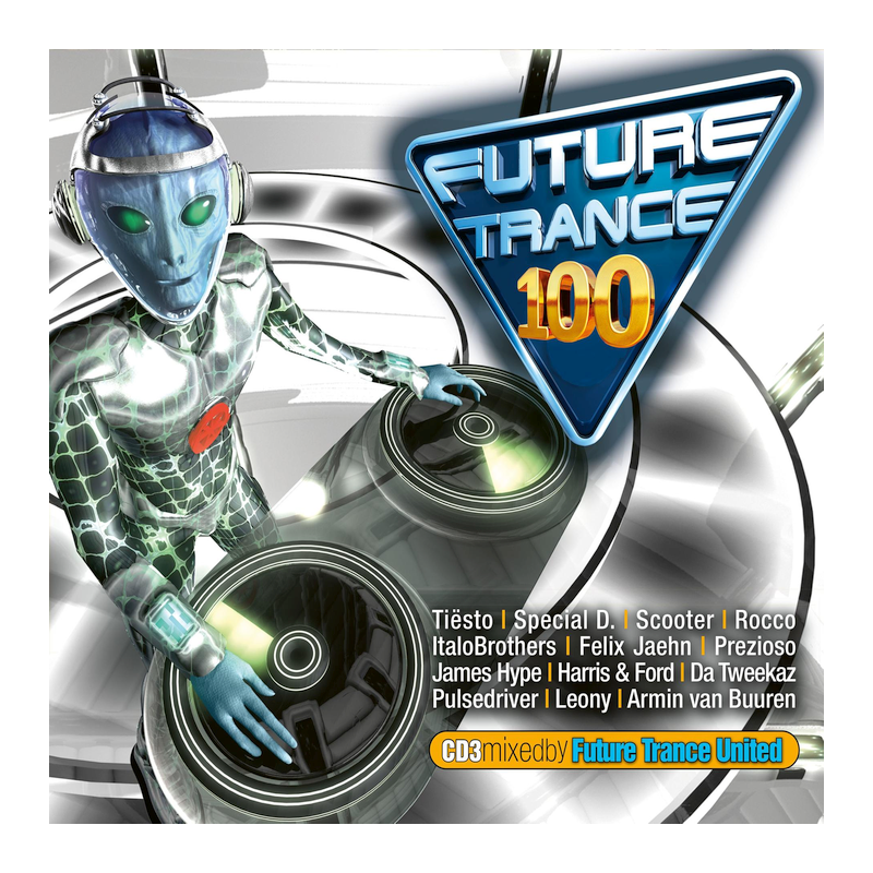 Kompilace - Future trance 100, 3CD, 2022