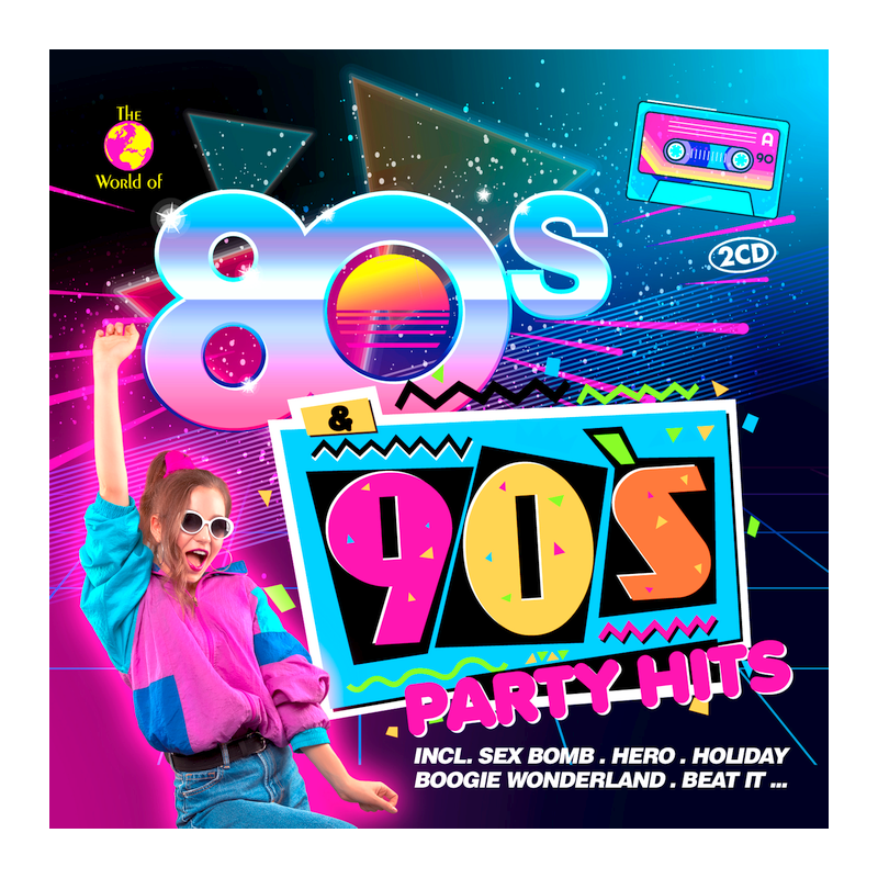 Kompilace - 80s & 90s party hits, 2CD, 2021