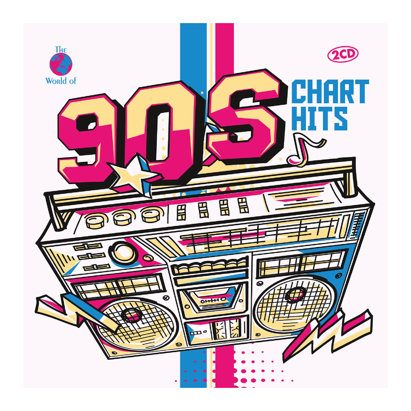 Kompilace - 90s chart hits, 2CD, 2019