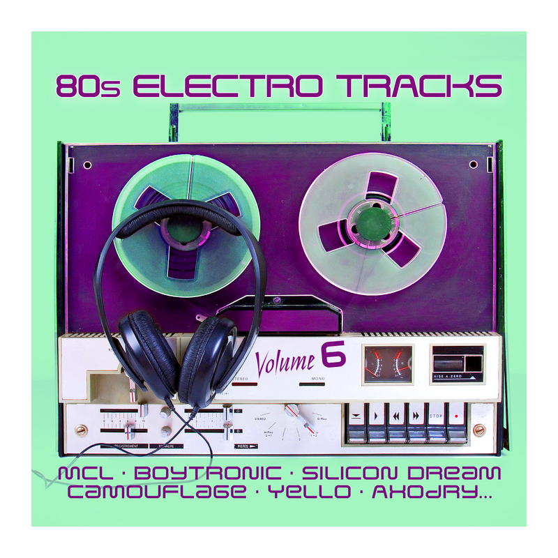 Kompilace - 80s electro tracks-Vol. 6, 1CD, 2021