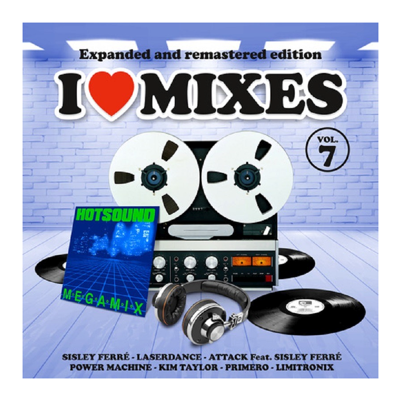 Kompilace - I love mixes-Vol. 7, 2CD, 2023