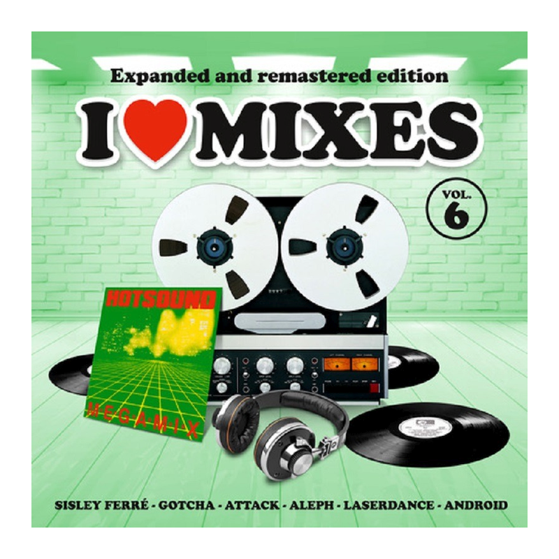 Kompilace - I love mixes-Vol. 6, 2CD, 2023